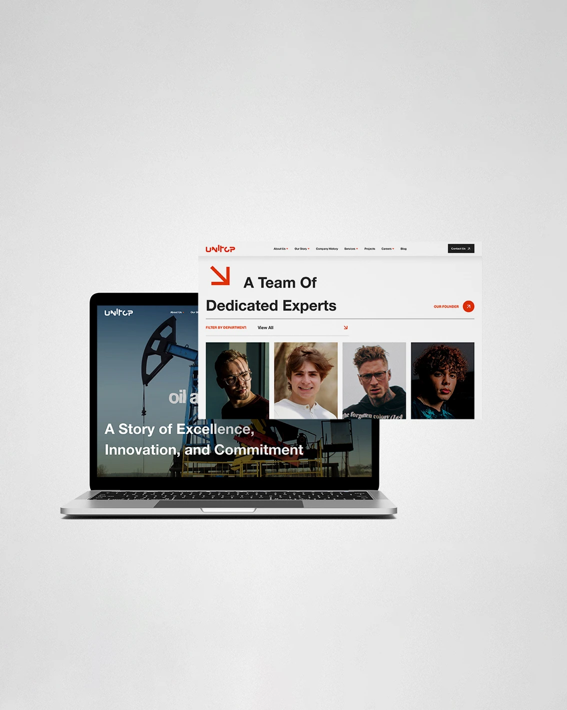 CORPORATE WEBSITE SOLUTION mobile banner